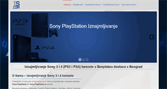 Desktop Screenshot of iznajmisony.com